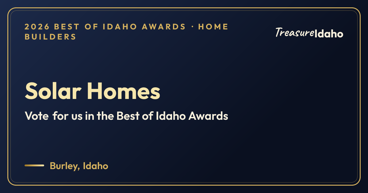 Vote for Solar Homes card for Home builders