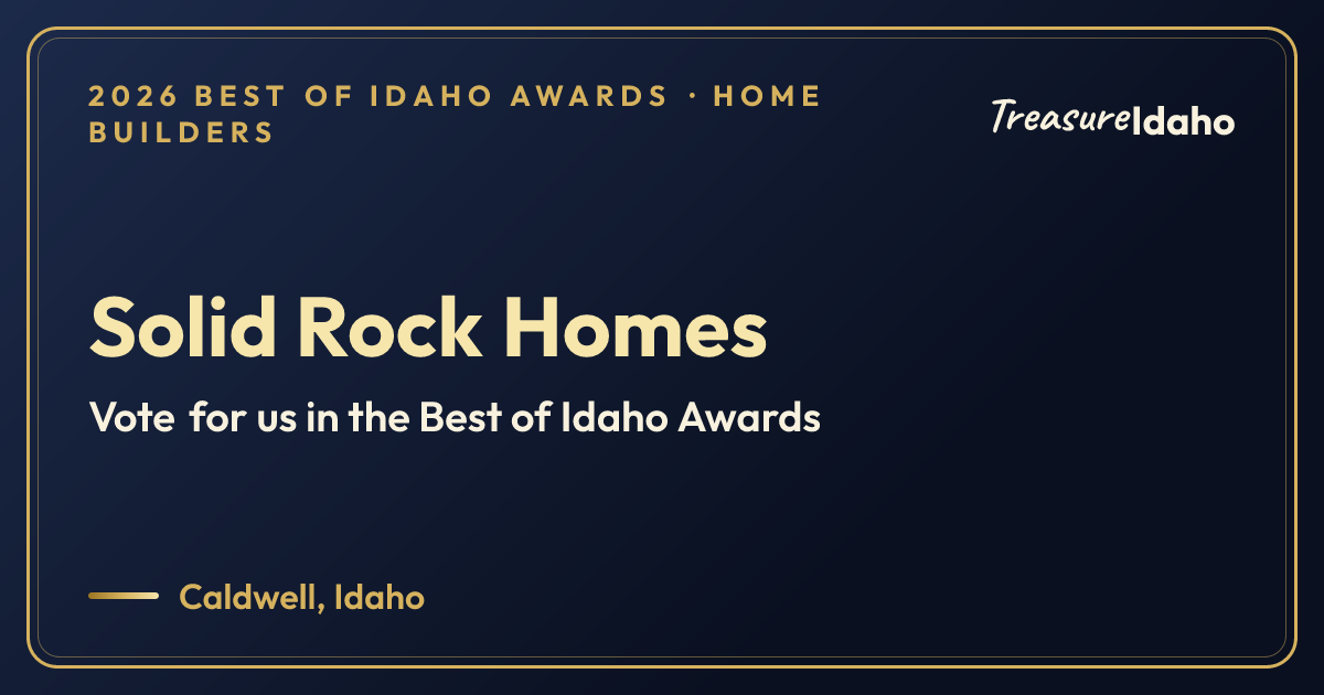Vote for Solid Rock Homes card for Home builders