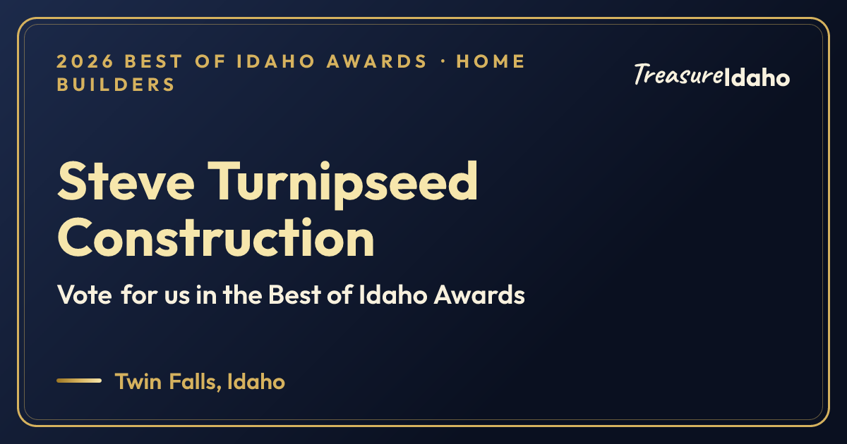 Vote for Steve Turnipseed Construction card for Home builders