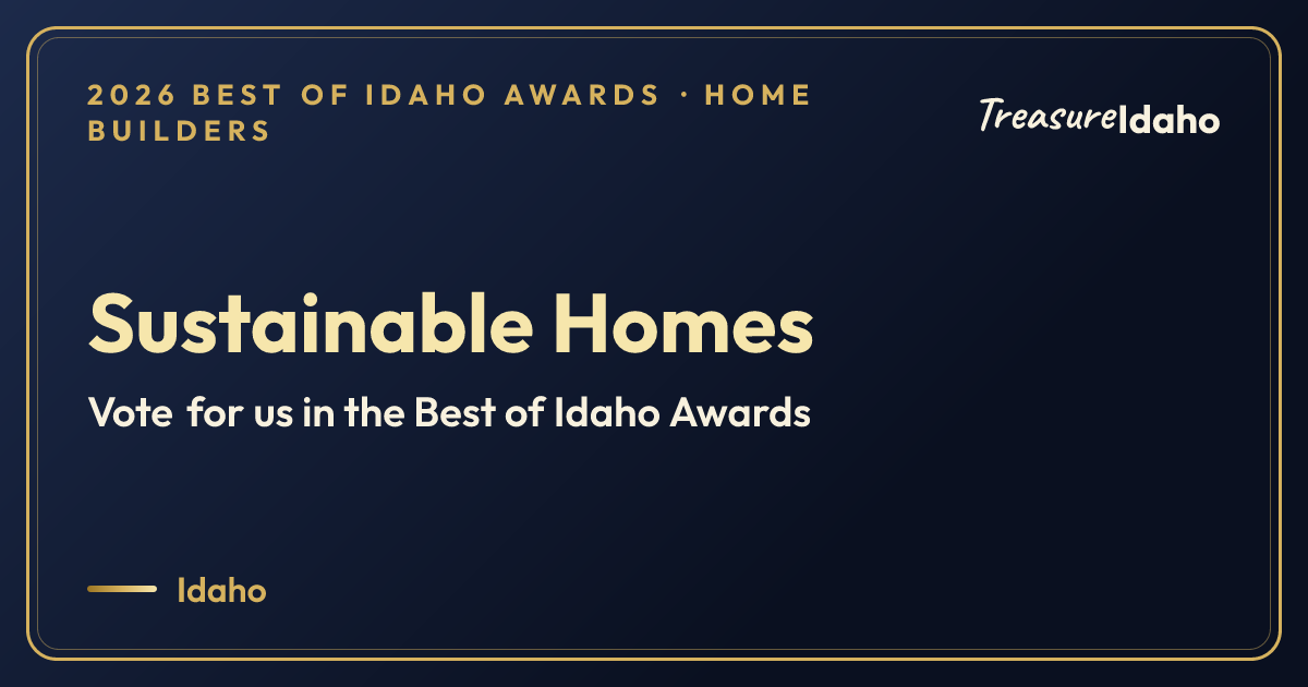 Vote for Sustainable Homes card for Home builders