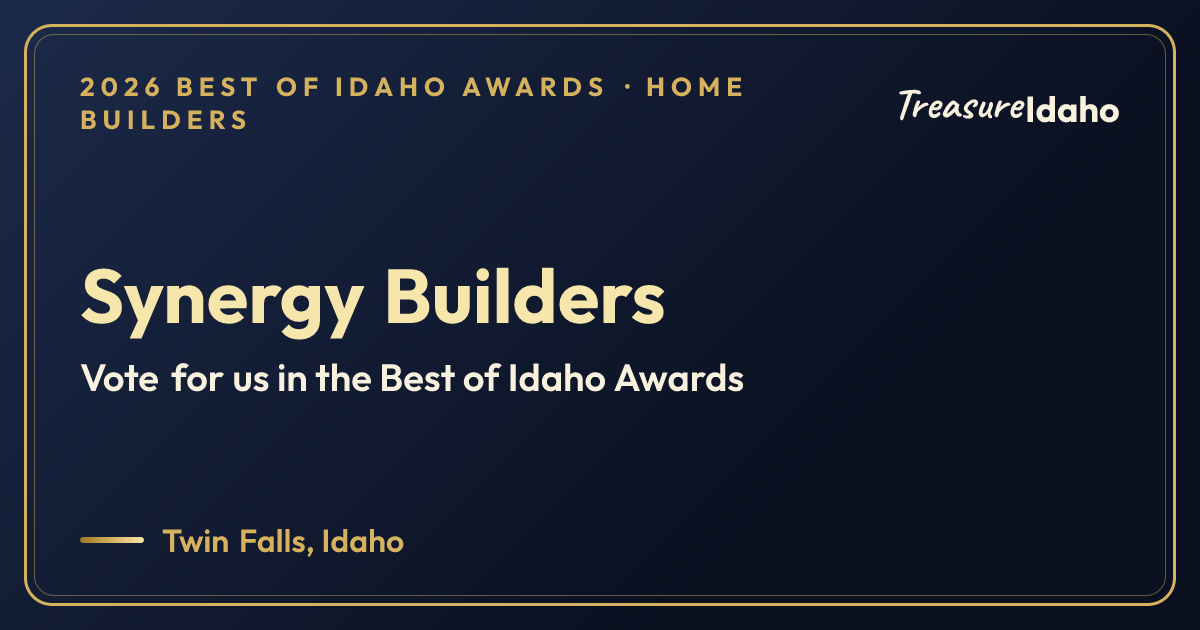 Vote for Synergy Builders card for Home builders