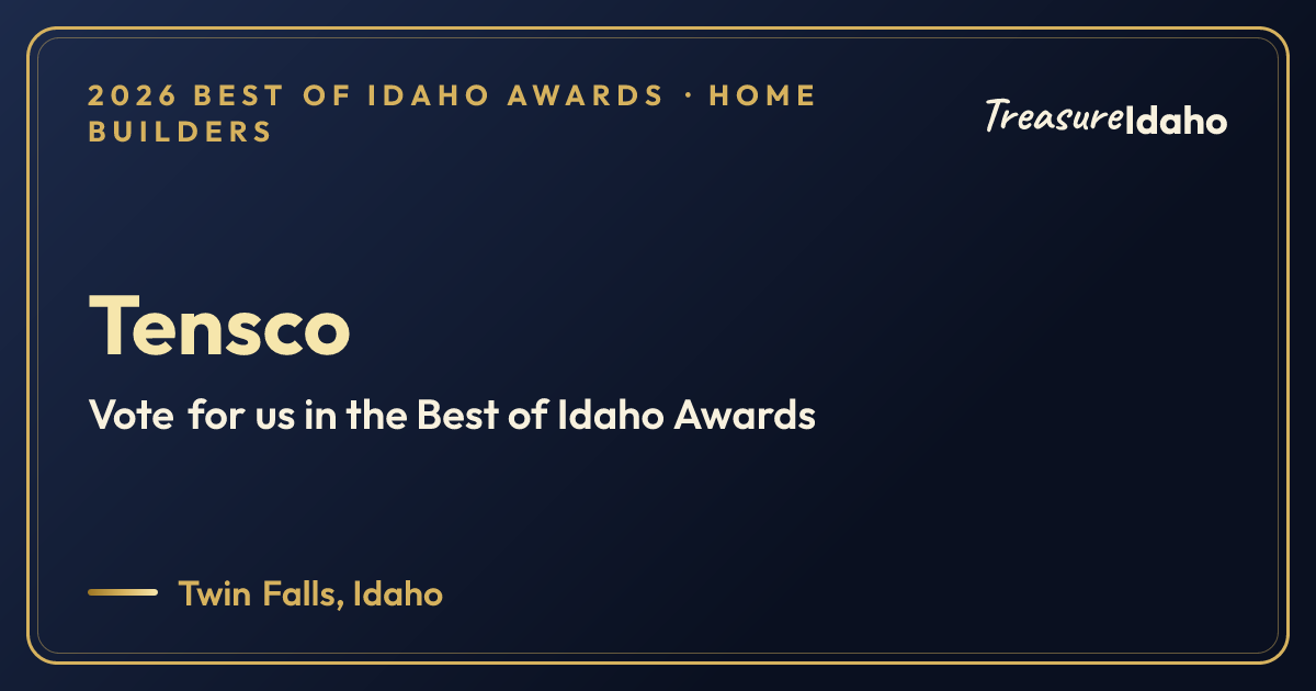Vote for Tensco card for Home builders