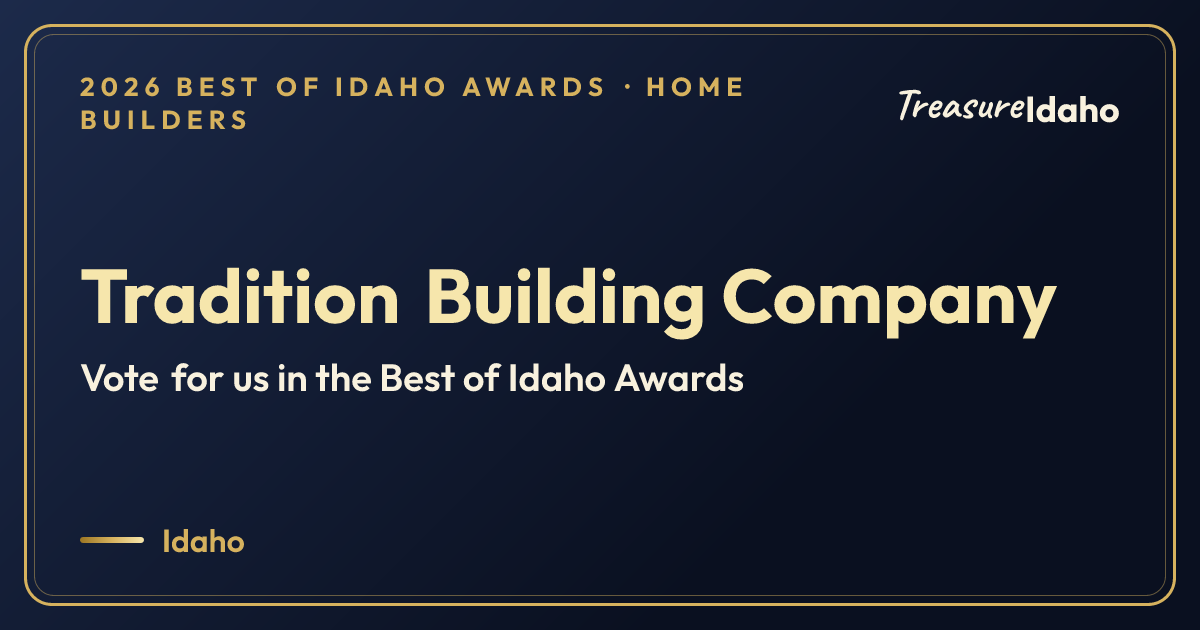 Vote for Tradition Building Company card for Home builders
