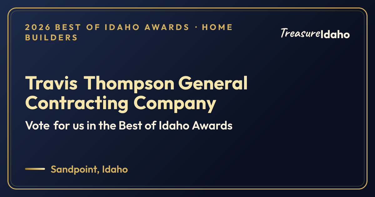 Vote for Travis Thompson General Contracting Company card for Home builders