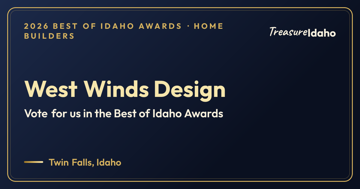 Vote for West Winds Design card for Home builders