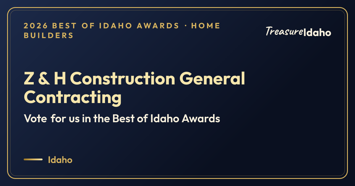 Vote for Z & H Construction General Contracting card for Home builders