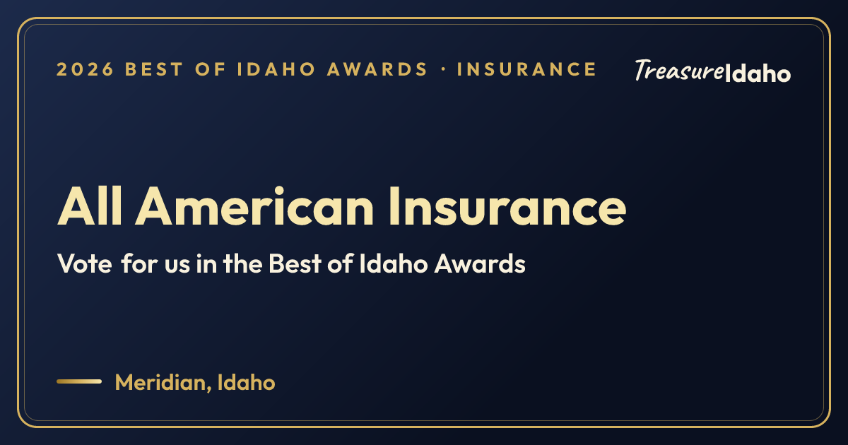 Vote for All American Insurance card for Insurance