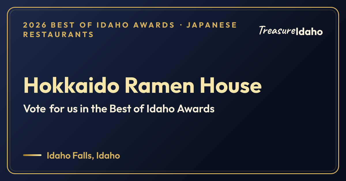 Vote for Hokkaido Ramen House card for Japanese restaurants