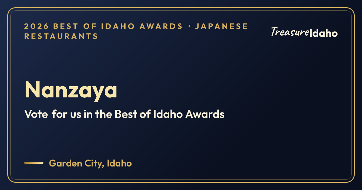 Vote for Nanzaya card for Japanese restaurants