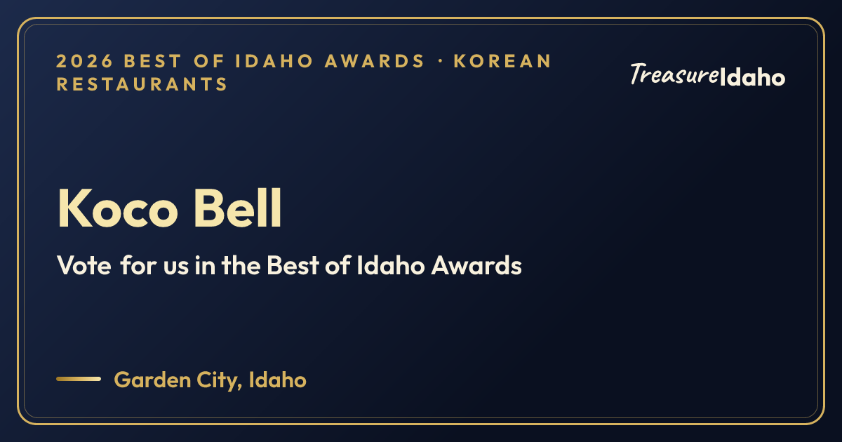 Vote for Koco Bell card for Korean restaurants