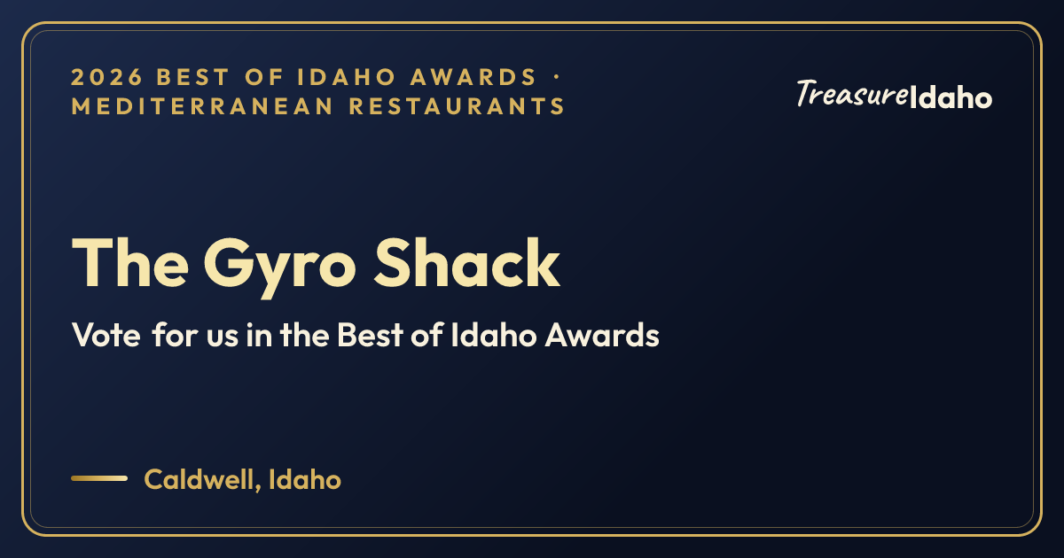 Vote for The Gyro Shack card for Mediterranean restaurants