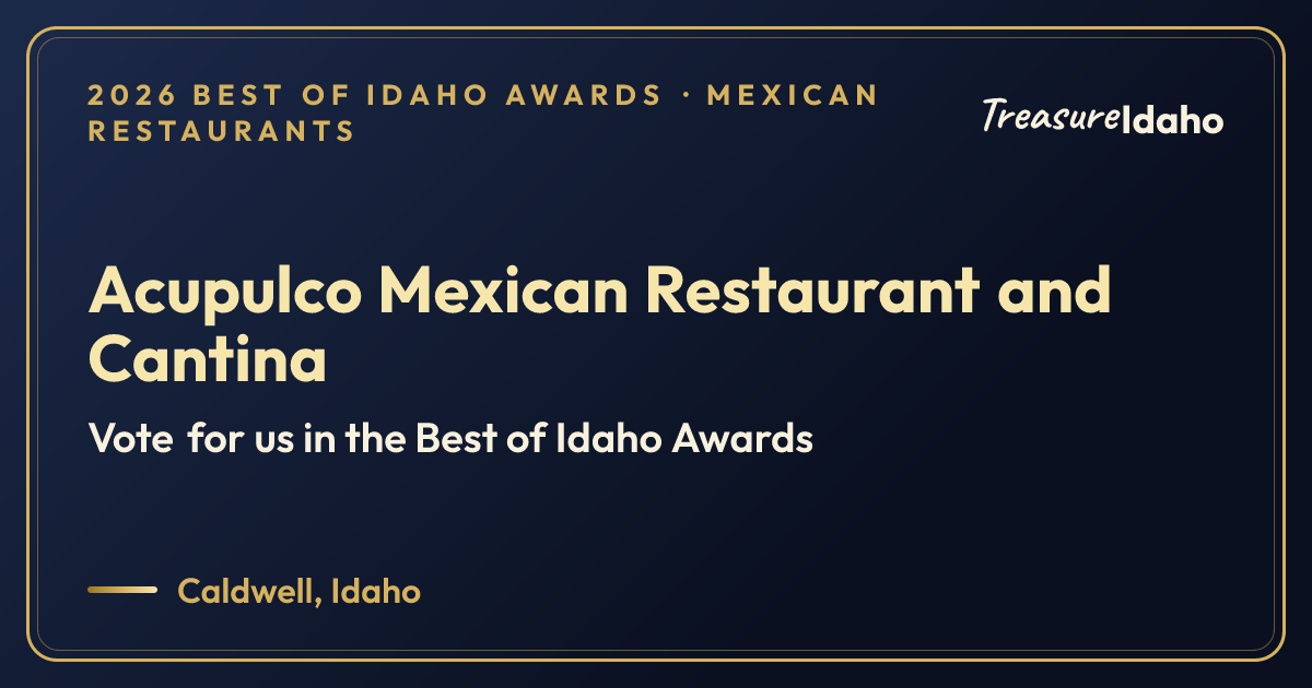 Vote for Acupulco Mexican Restaurant and Cantina card for Mexican restaurants