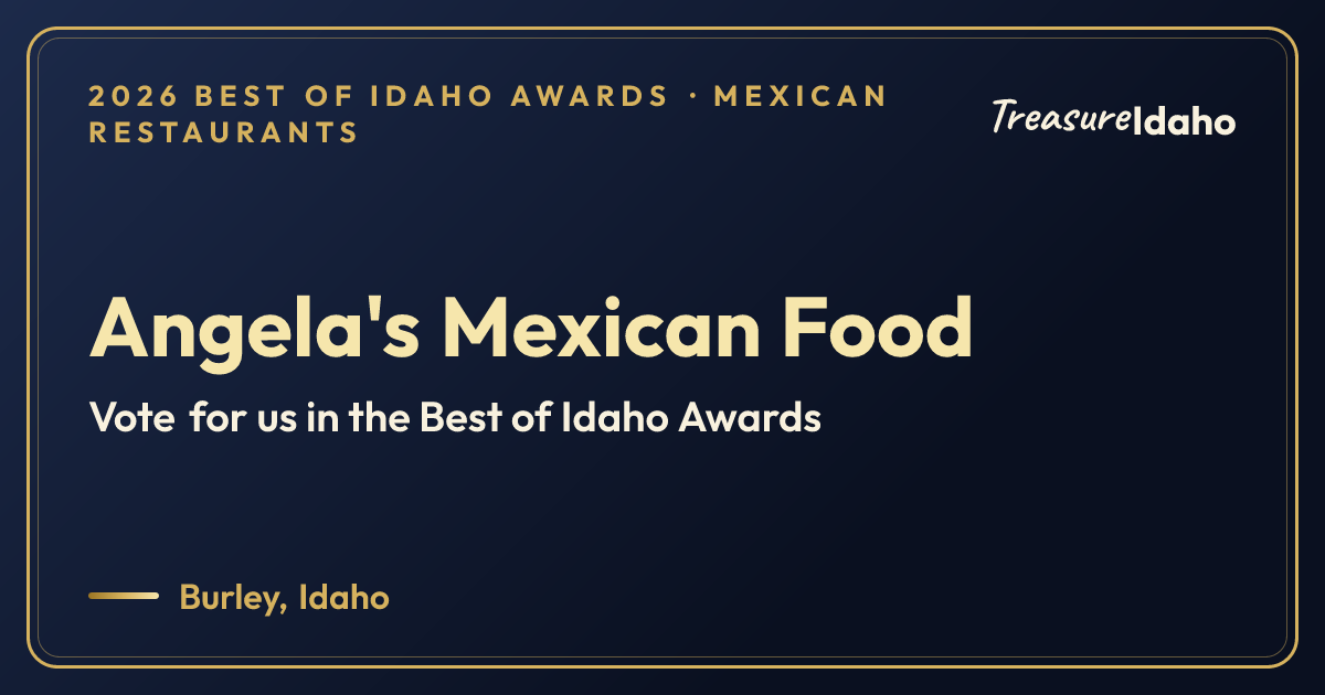 Vote for Angela's Mexican Food card for Mexican restaurants