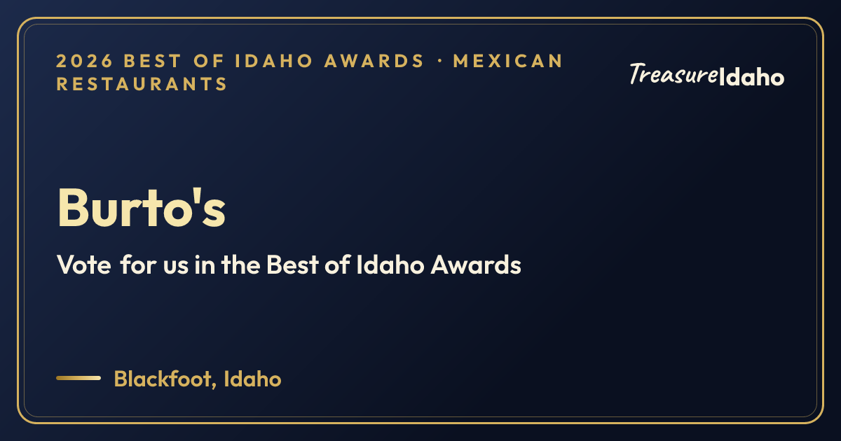 Vote for Burto's card for Mexican restaurants
