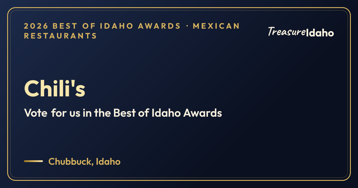 Vote for Chili's card for Mexican restaurants