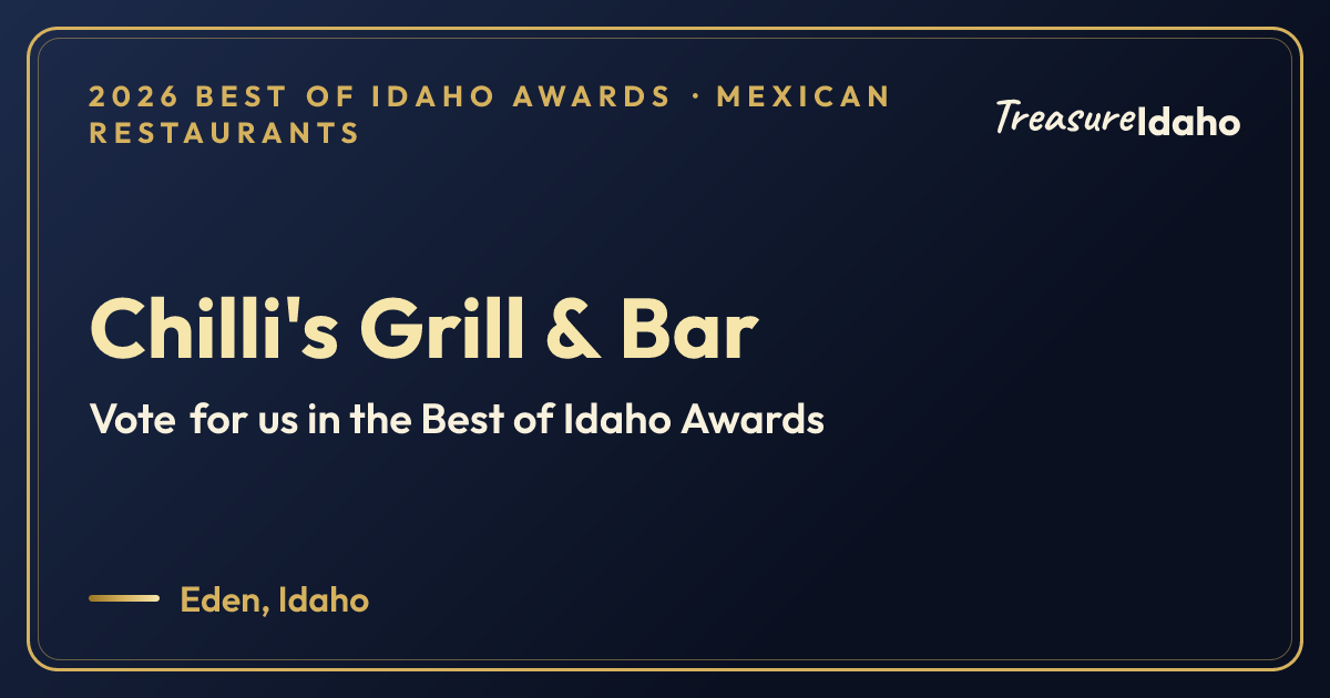 Vote for Chilli's Grill & Bar card for Mexican restaurants