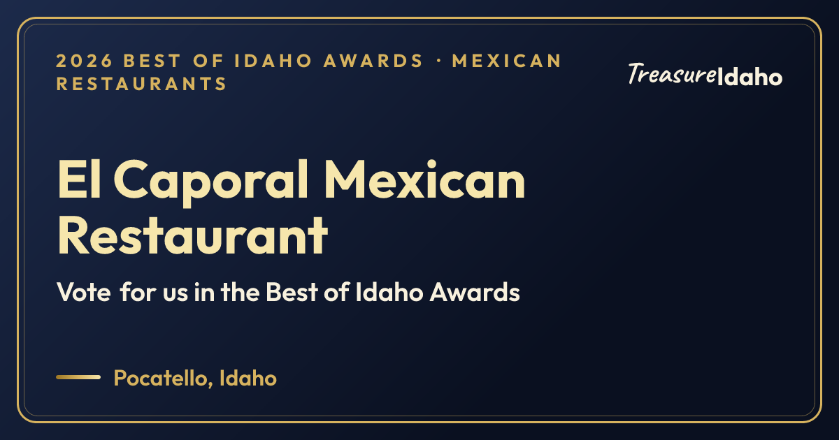 Vote for El Caporal Mexican Restaurant card for Mexican restaurants