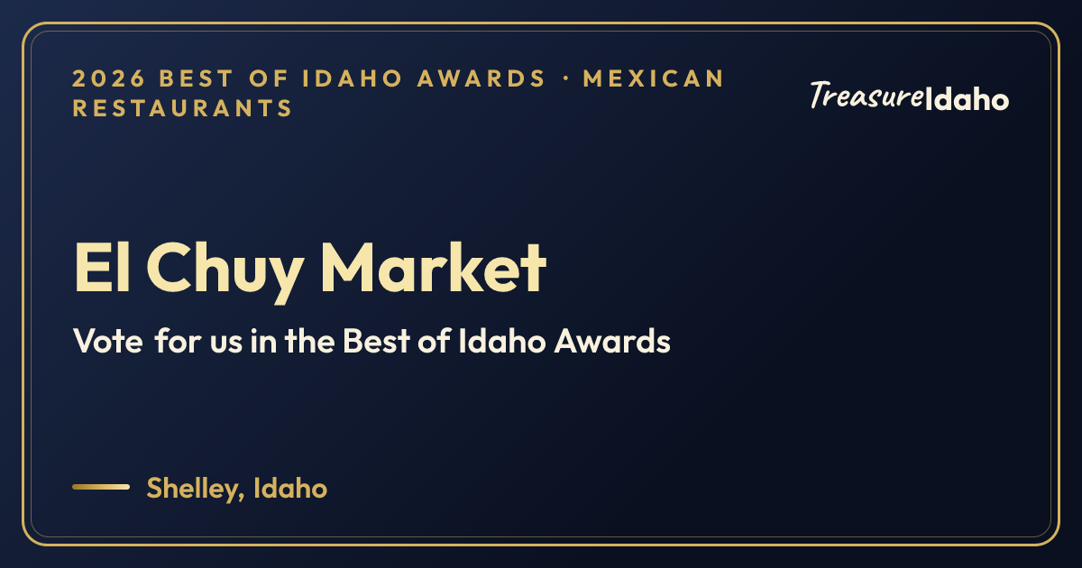 Vote for El Chuy Market card for Mexican restaurants