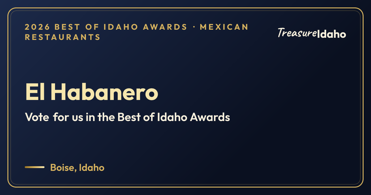 Vote for El Habanero card for Mexican restaurants