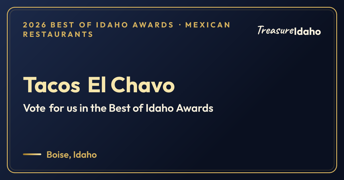 Vote for Tacos El Chavo card for Mexican restaurants