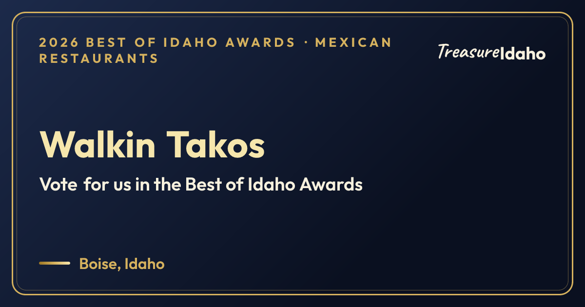 Vote for Walkin Takos card for Mexican restaurants