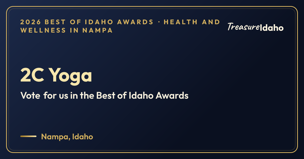Vote for 2C Yoga card for Health and wellness in Nampa