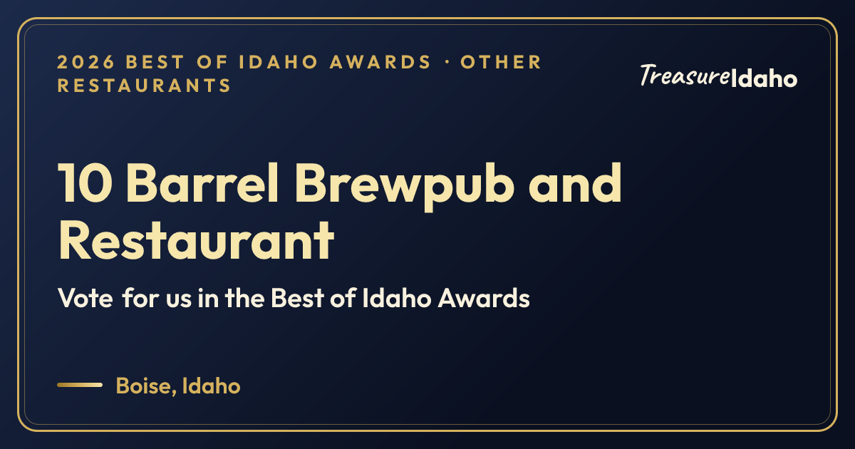 Vote for 10 Barrel Brewpub and Restaurant card for Other restaurants