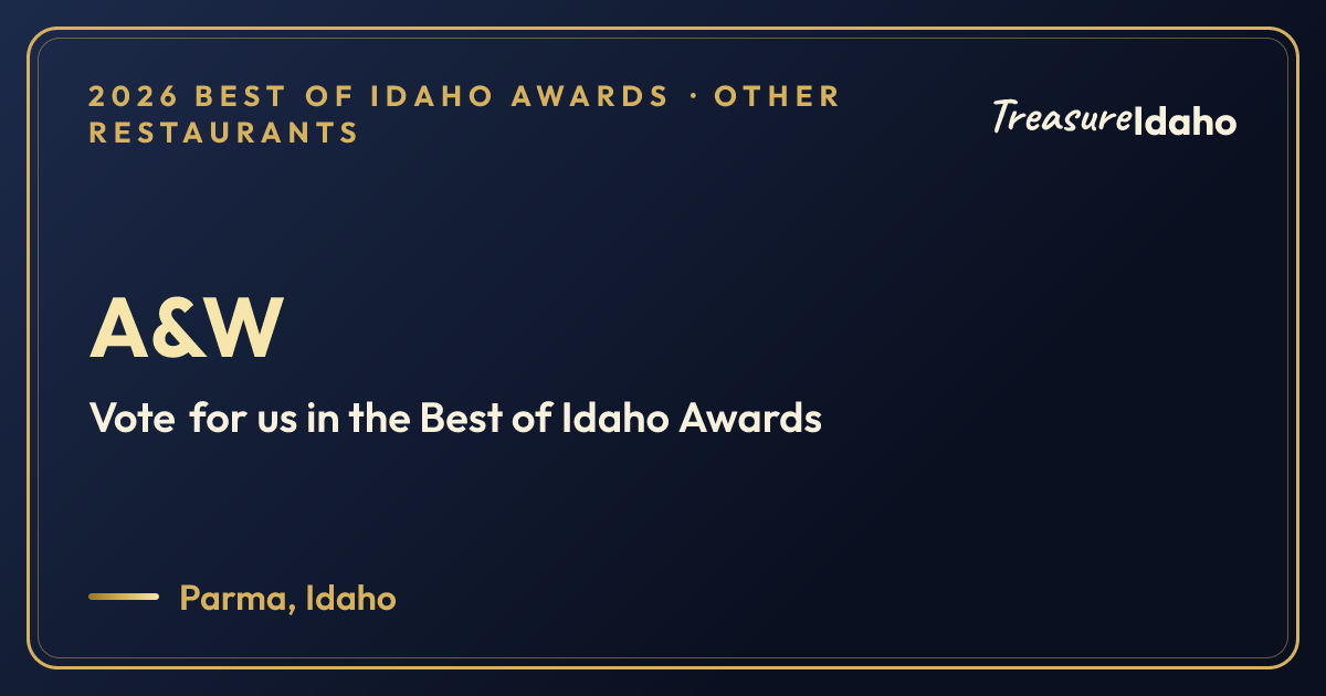 Vote for A&W card for Other restaurants