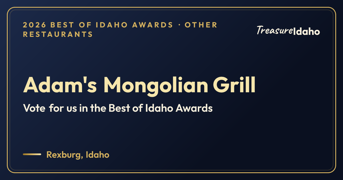 Vote for Adam's Mongolian Grill card for Other restaurants