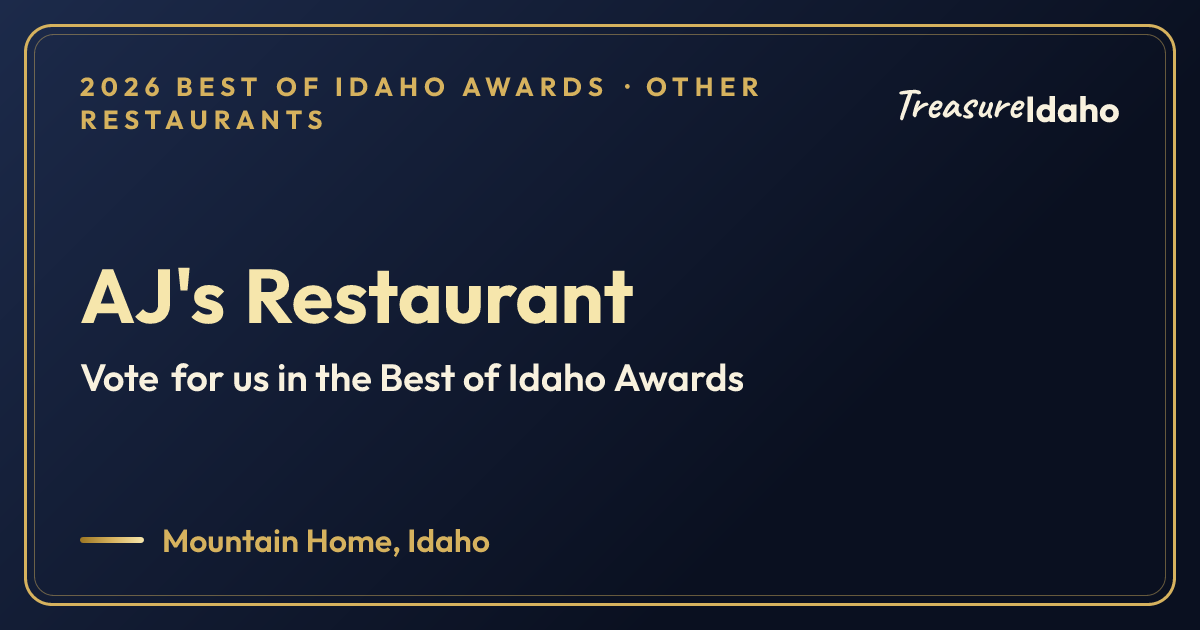 Vote for AJ's Restaurant card for Other restaurants