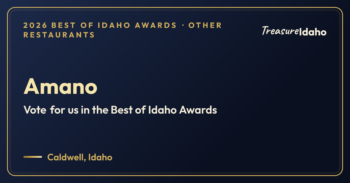 Vote for Amano card for Other restaurants