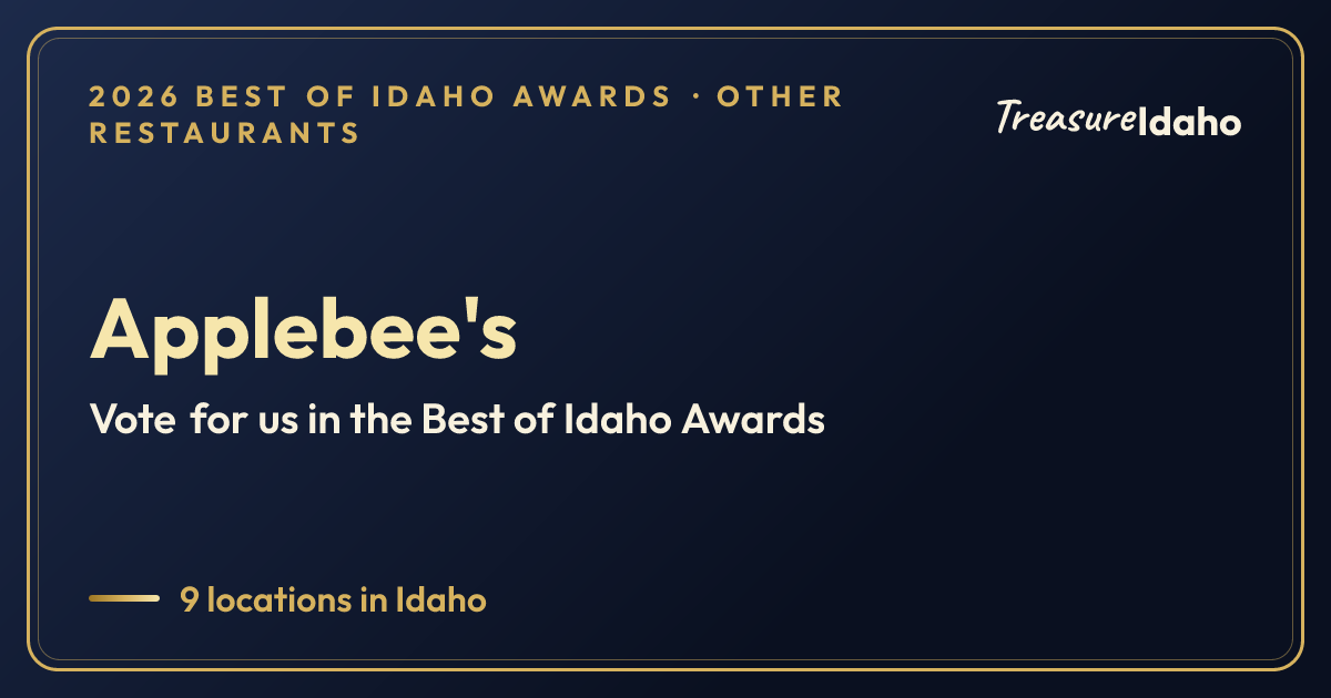 Vote for Applebee's card for Other restaurants