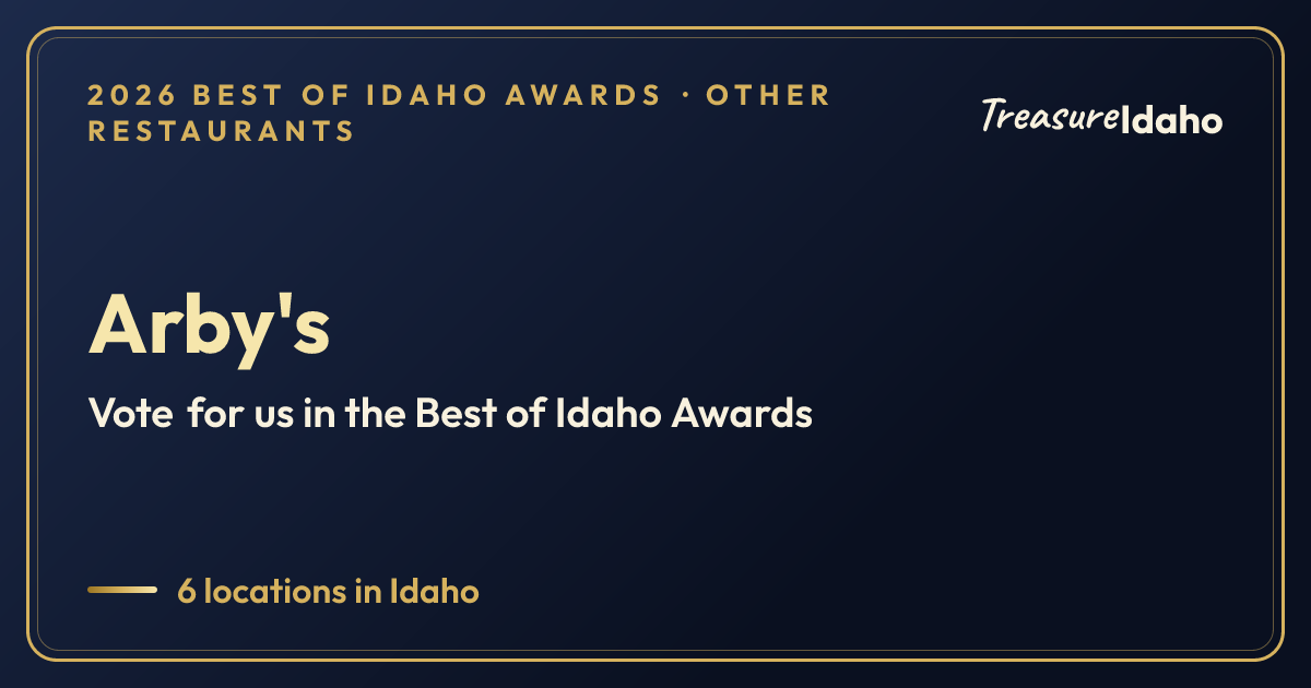 Vote for Arby's card for Other restaurants
