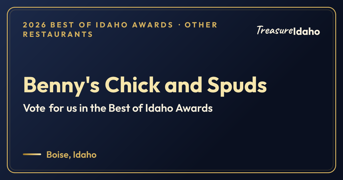 Vote for Benny's Chick and Spuds card for Other restaurants