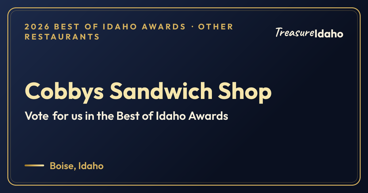 Vote for Cobbys Sandwich Shop card for Other restaurants