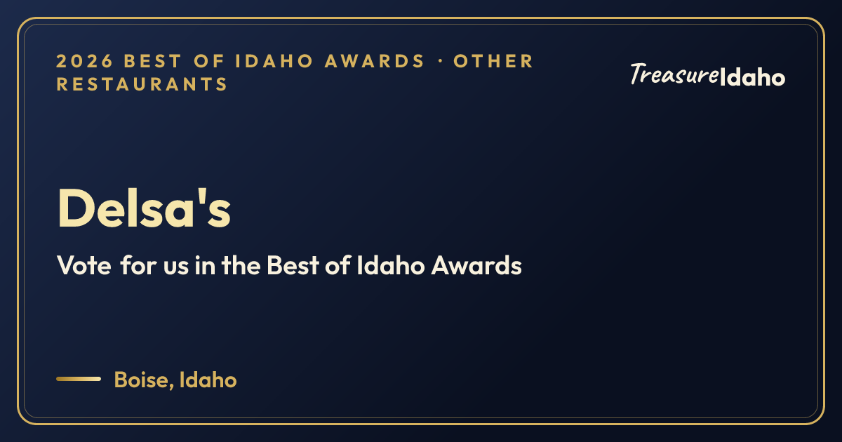 Vote for Delsa's card for Other restaurants