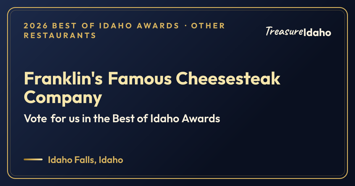 Vote for Franklin's Famous Cheesesteak Company card for Other restaurants