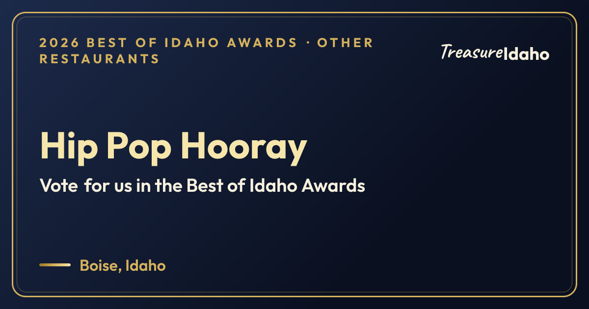 Vote for Hip Pop Hooray card for Other restaurants