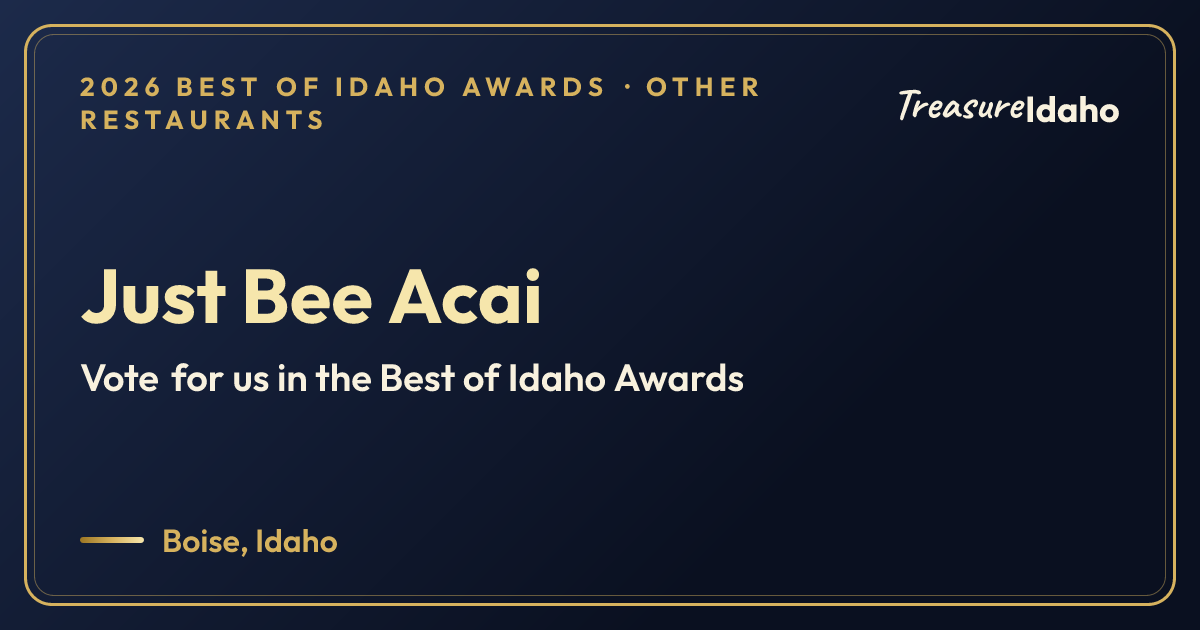 Vote for Just Bee Acai card for Other restaurants