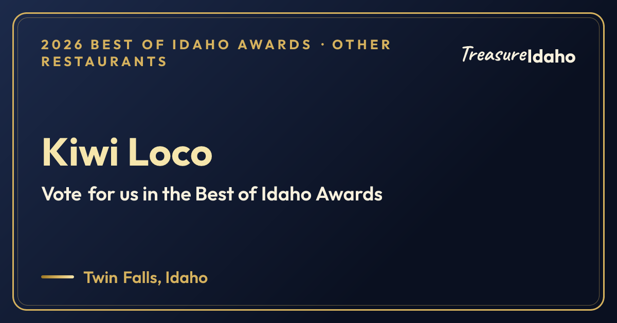 Vote for Kiwi Loco card for Other restaurants