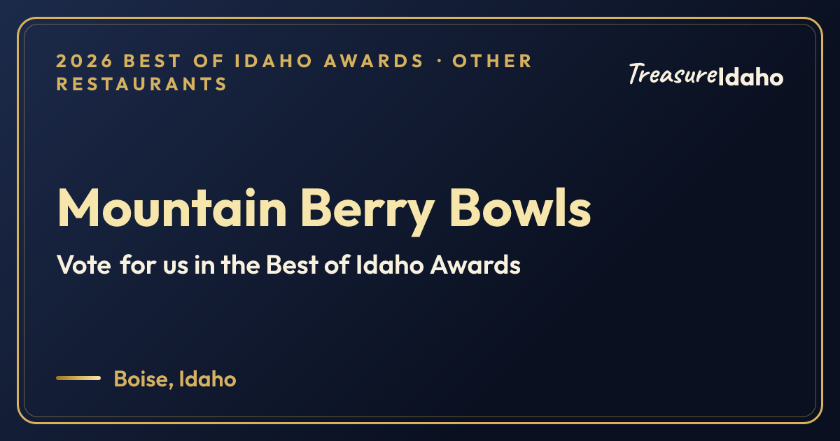 Vote for Mountain Berry Bowls card for Other restaurants