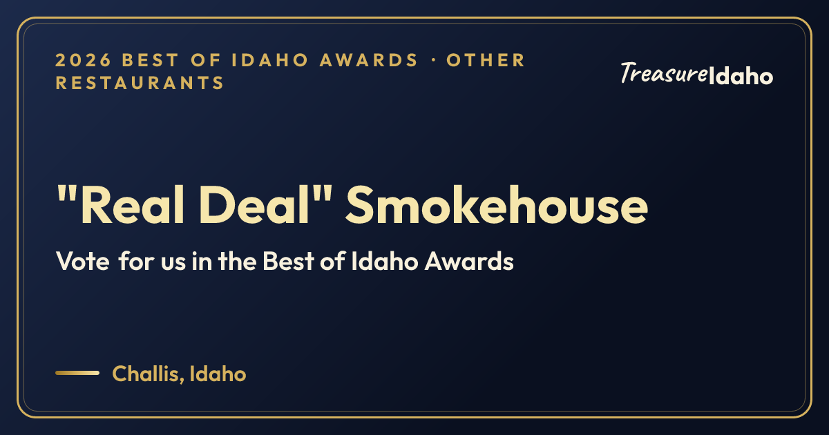 Vote for "Real Deal" Smokehouse card for Other restaurants