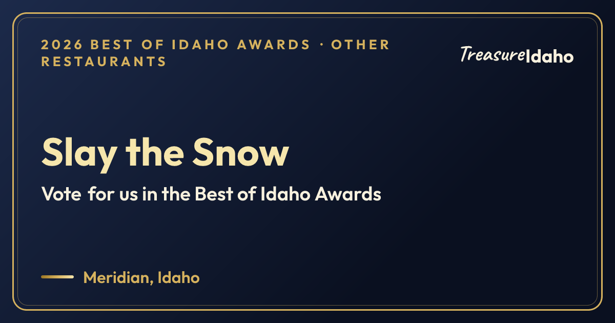 Vote for Slay the Snow card for Other restaurants