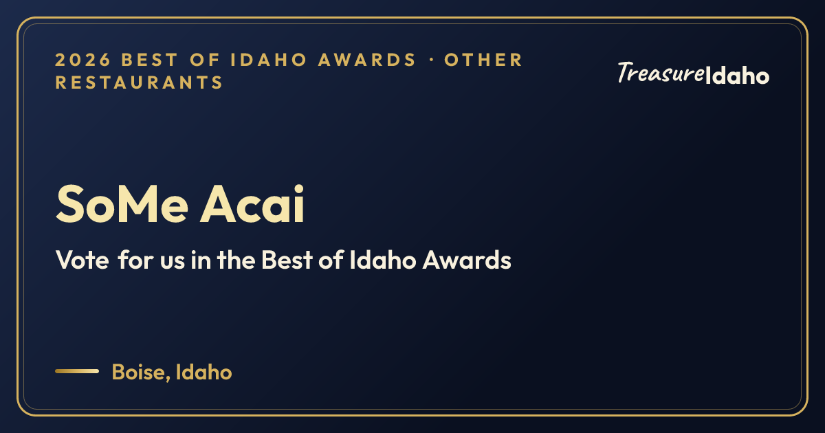Vote for SoMe Acai card for Other restaurants