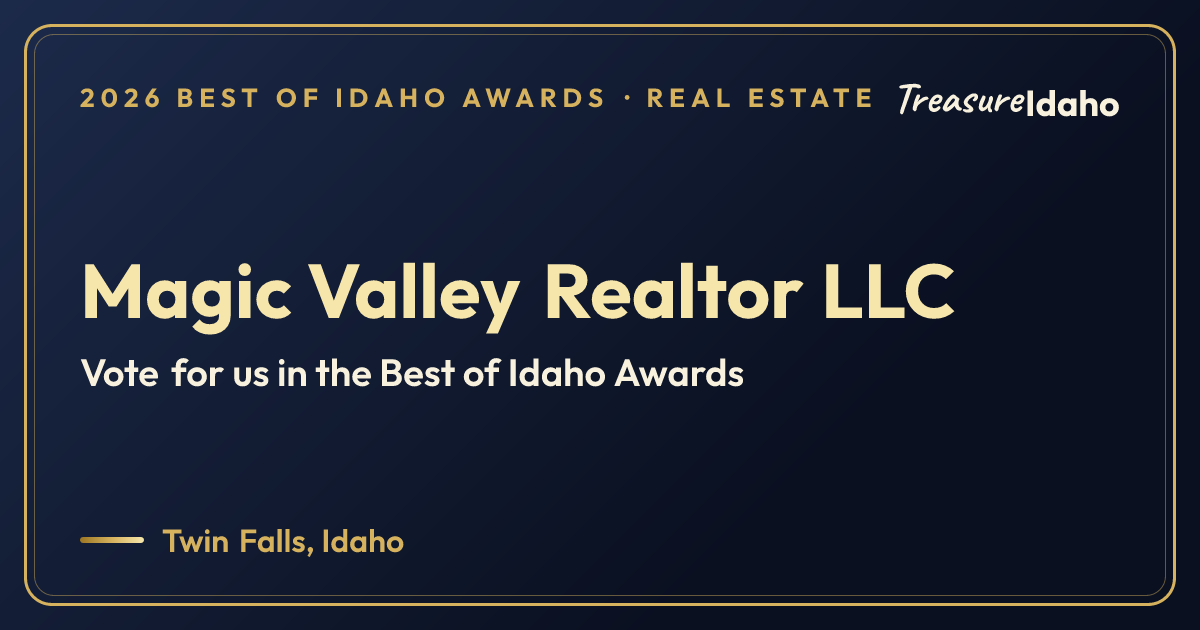 Vote for Magic Valley Realtor LLC card for Real estate