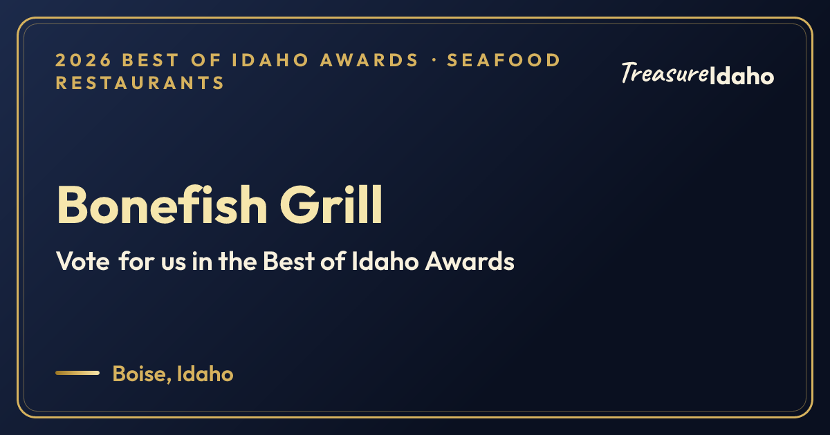 Vote for Bonefish Grill card for Seafood restaurants