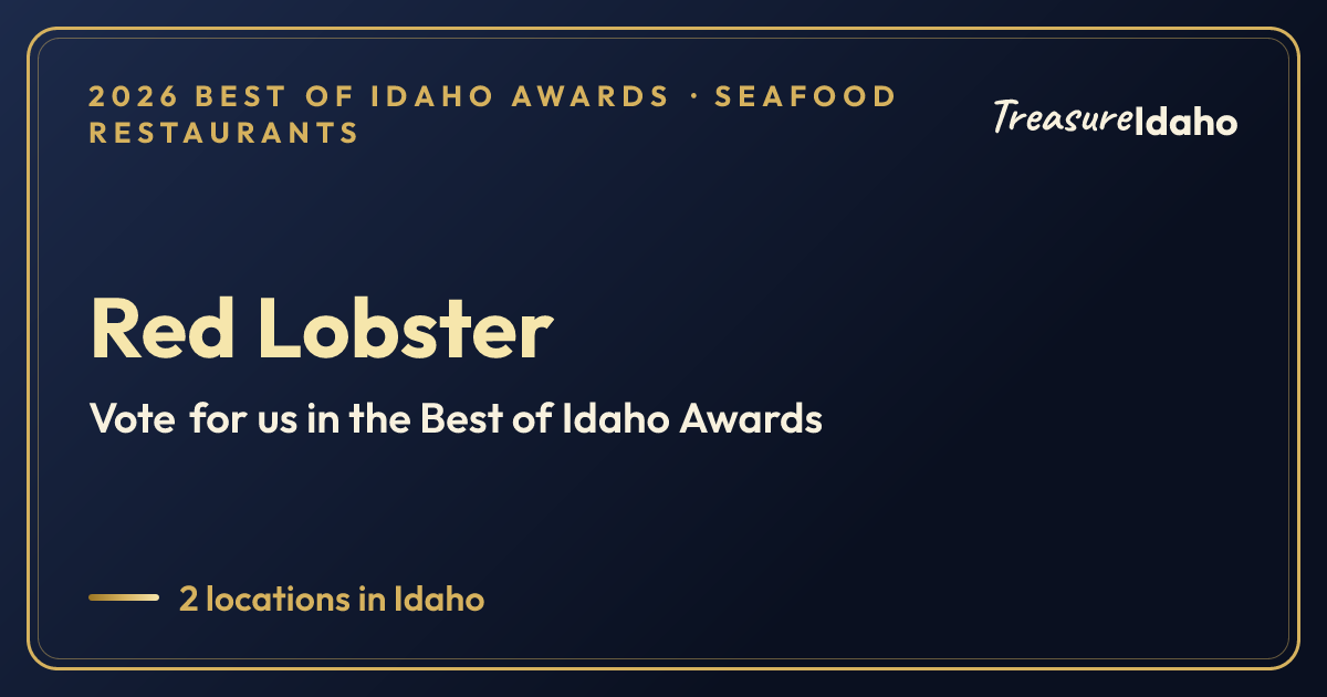 Vote for Red Lobster card for Seafood restaurants