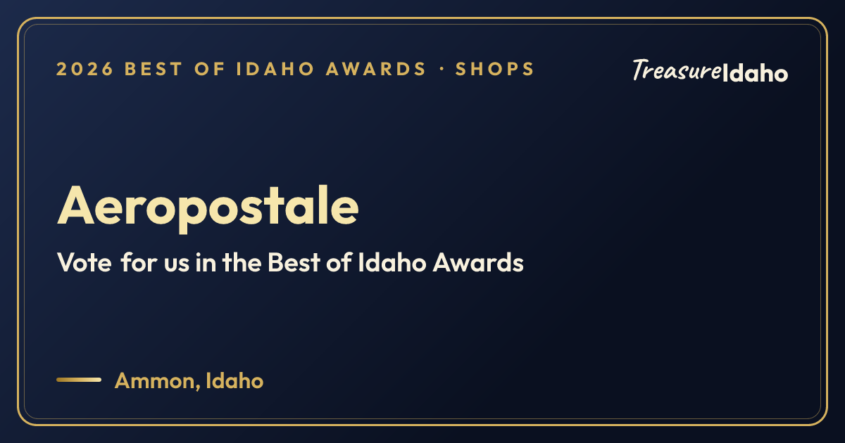 Vote for Aeropostale card for Shops