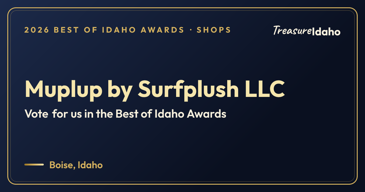 Vote for Muplup by Surfplush LLC card for Shops