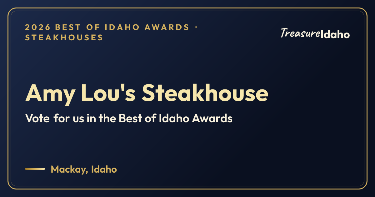 Vote for Amy Lou's Steakhouse card for Steakhouses